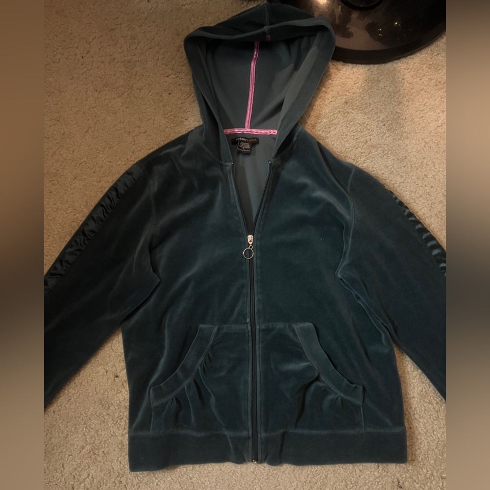 Robert Louis Velour Track Jacket